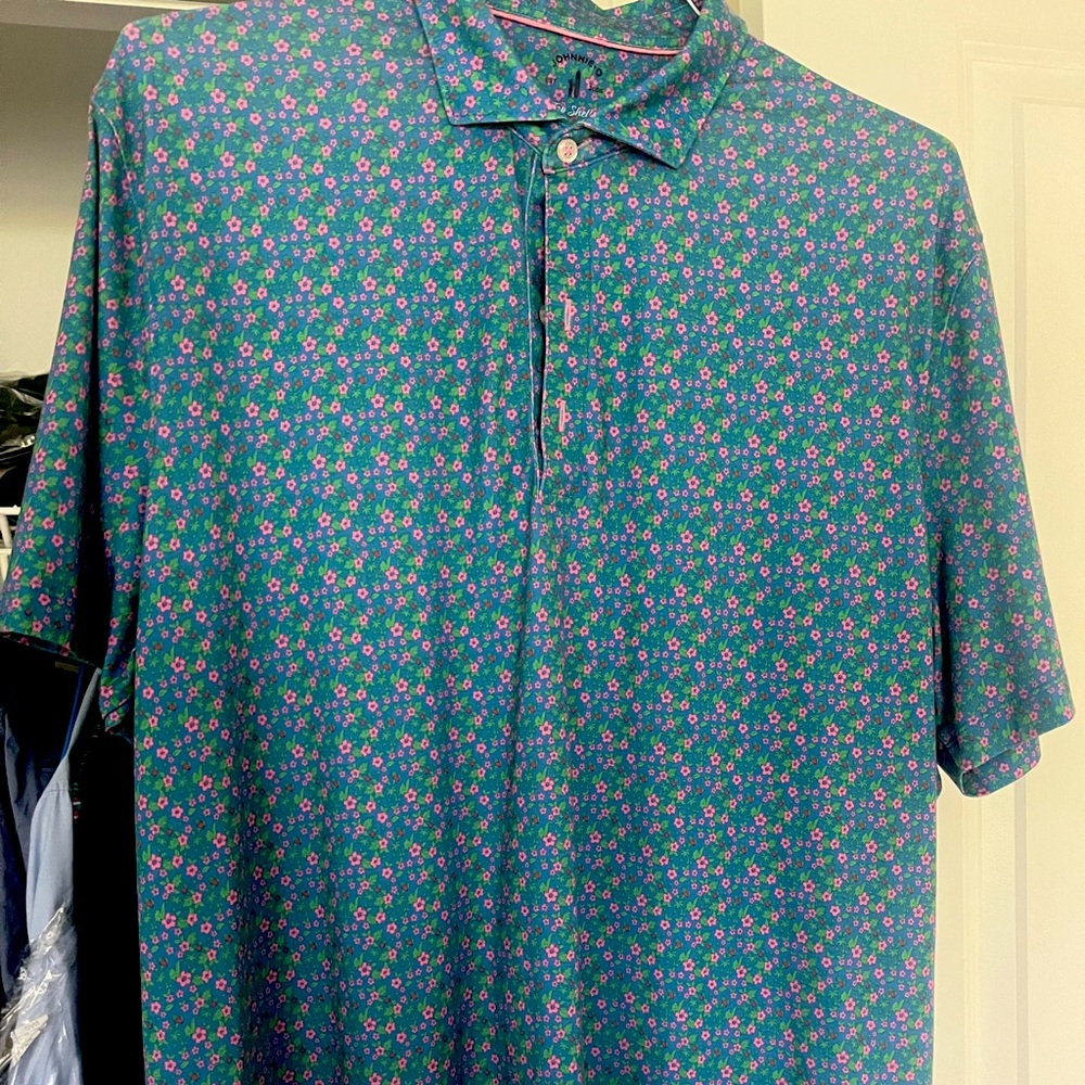 Men’s Johnnie O top shelf polyester golf polo